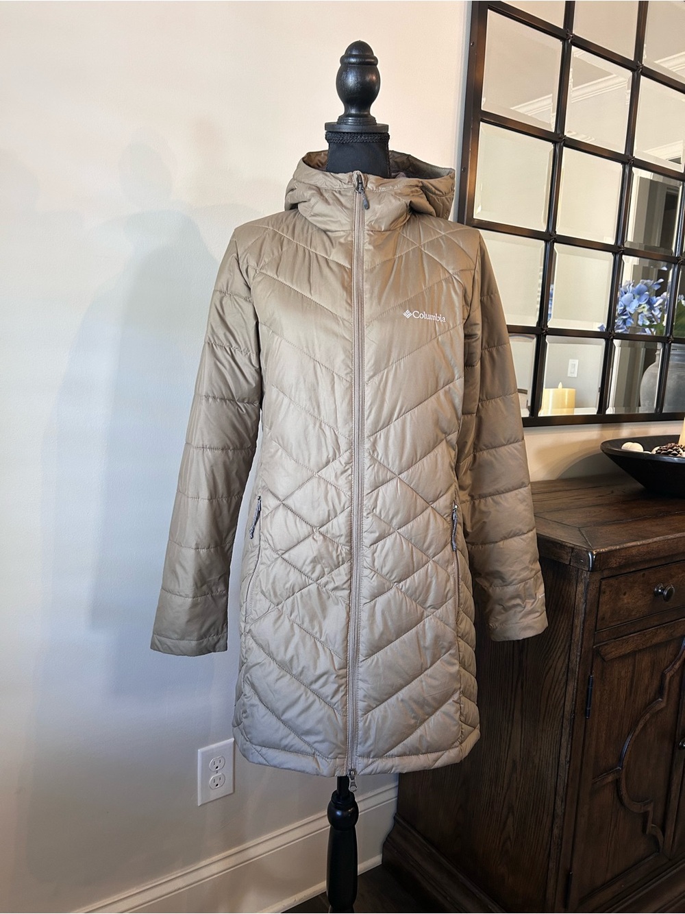 Columbia Women's Heavenly Long Hooded Jacket
